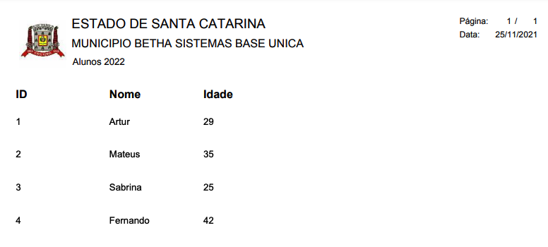 configurações