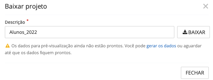 configurações