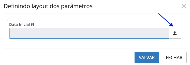 Parâmetros de Execução